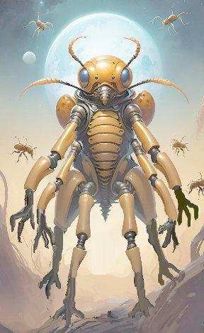 Termite im Raumanzug